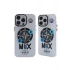 Mey İthalat®  iPhone 14 Pro Kılıf Apollo Magneticsafe Desenli Kapak - Apollo Şeffaf - 3