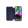 Durukar®  iPhone 14 Pro Kılıf Dolpin Kapaklı - Lacivert