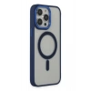 Durukar®  iPhone 14 Pro Kılıf Room Magneticsafe Silikon - Lacivert