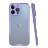 Durukar®  iPhone 14 Pro Max Kılıf Platin Silikon - Lila
