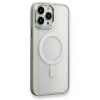 Durukar®  iPhone 14 Pro Max Kılıf Room Magneticsafe Silikon - Su Yeşili