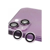 Mey İthalat®  iPhone 14 Raze Metal Kamera Lens - Mor