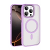 Durukar®   iPhone 15 Pro Max Terea Magsafe Kapak - Lila