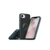 Durukar®  iPhone 16E Kılıf Montreal Yüzüklü Silikon Kapak - Yeşil