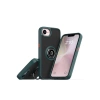 Durukar®  iPhone 16E Kılıf Montreal Yüzüklü Silikon Kapak - Yeşil