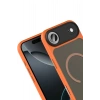 Durukar®   iPhone 17 Air Megane Magsafe Kapak - Turuncu