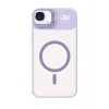 Durukar®   iPhone 17 Air Remim Lensli Magsafe Standlı Kapak - Lila