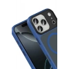 Durukar®   iPhone 17 Pro Max Megane Magsafe Kapak - Lacivert