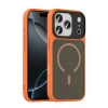 Durukar®   iPhone 17 Pro Megane Magsafe Kapak - Turuncu