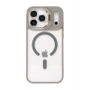 Durukar®   iPhone 17 Pro Remim Lensli Magsafe Standlı Kapak - Titan Gri