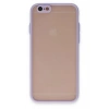 Mey İthalat®  iPhone 6 Kılıf Montreal Silikon Kapak - Mor