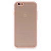 Mey İthalat®  iPhone 6 Kılıf Montreal Silikon Kapak - Pembe