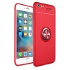 Durukar®  iPhone 6 Kılıf Range Yüzüklü Silikon - Kırmızı