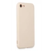 Durukar®  iPhone 7 Kılıf First Silikon - Krem