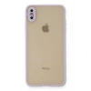 Durukar®  iPhone X Kılıf Montreal Silikon Kapak - Mor