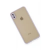 Durukar®  iPhone X Kılıf Montreal Silikon Kapak - Mor