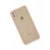 Durukar®  iPhone X Kılıf Montreal Silikon Kapak - Pembe