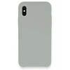 Durukar®  iPhone XS Max Kılıf Lansman Legant Silikon - Açık Gri