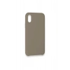Durukar®  iPhone XS Max Kılıf Lansman Legant Silikon - Bej