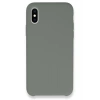 Durukar®  iPhone XS Max Kılıf Lansman Legant Silikon - Gri