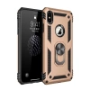 Durukar®  iPhone XS Max Kılıf Sofya Yüzüklü Silikon Kapak - Gold