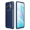Durukar®   Mi 10T Lite Kılıf Auto Focus Karbon Kapak - Lacivert