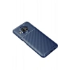 Durukar®   Mi 10T Lite Kılıf Auto Focus Karbon Kapak - Lacivert