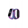 Durukar®   Mi Band 7 Spor Delikli Kordon - Mor-Mavi