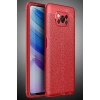 Durukar®   Pocophone X3 Kılıf Auto Focus Kapak - Kırmızı