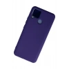 Durukar®  Realme C15 Kılıf Nano içi Kadife Silikon - Mor
