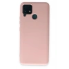 Durukar®  Realme C15 Kılıf Nano içi Kadife Silikon - Pudra