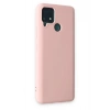 Durukar®  Realme C15 Kılıf Nano içi Kadife Silikon - Pudra
