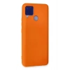 Durukar®  Realme C15 Kılıf Nano içi Kadife Silikon - Turuncu