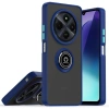 Durukar®  Realme C75 4G Kılıf Montreal Yüzüklü Silikon Kapak - Lacivert