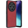 Durukar®   Redmi 14C Kılıf Aras Deri Kapak - Kırmızı