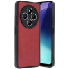Durukar®   Redmi 14C Kılıf Aras Deri Kapak - Kırmızı