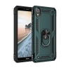 Durukar®   Redmi 7A Kılıf Sofya Yüzüklü Silikon Kapak - Yeşil
