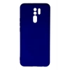 Durukar®   Redmi 9 Kılıf Nano içi Kadife Silikon - Lacivert