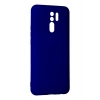 Durukar®   Redmi 9 Kılıf Nano içi Kadife Silikon - Lacivert