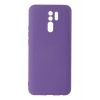 Durukar®   Redmi 9 Kılıf Nano içi Kadife Silikon - Mor