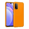 Durukar®   Redmi 9T Kılıf Nano içi Kadife Silikon - Turuncu