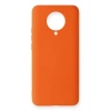 Durukar®   Redmi K30 Pro Kılıf Nano içi Kadife Silikon - Turuncu