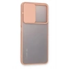 Durukar®   Redmi Note 11 Pro Plus 5G Kılıf Palm Buzlu Kamera Sürgülü Silikon - Pembe