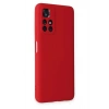 Durukar®   Redmi Note 11T Kılıf Nano içi Kadife Silikon - Kırmızı