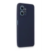 Durukar®   Redmi Note 12 4G Kılıf First Silikon - Lacivert