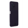 Durukar®   Redmi Note 12 4G Kılıf Kelvin Kartvizitli Silikon - Derin Mor