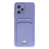 Durukar®   Redmi Note 12 4G Kılıf Kelvin Kartvizitli Silikon - Lila