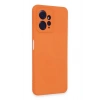 Durukar®   Redmi Note 12 4G Kılıf Nano içi Kadife Silikon - Turuncu