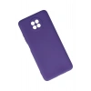 Durukar®   Redmi Note 9 5G Kılıf Nano içi Kadife Silikon - Mor