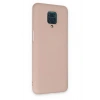 Durukar®   Redmi Note 9 Pro Kılıf Nano içi Kadife Silikon - Pudra